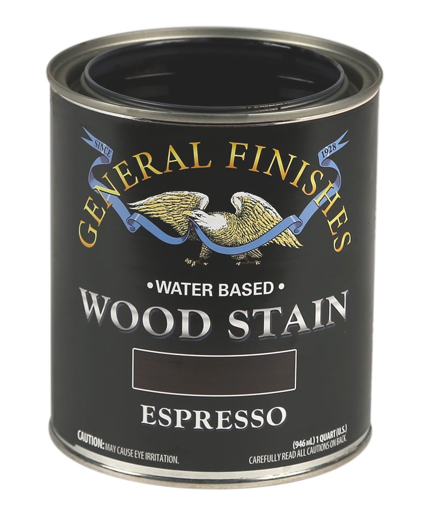 General Finishes Water Based Wood Espresso Stain, Pint