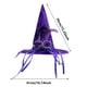 thumbnail image 3 of Sombrero de bruja para mujer | Accesorio de disfraz de Halloween con adorno de plumas | Sombrero de bruja para adultos para fiestas de disfraces, eventos temáticos y celebraciones de Halloween, 3 of 9