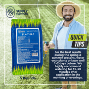 Supply Solutions Lawn & Turf Plant Food – Lawn Nutrient Blend for Greener, Healthier Grass – Turf Care Formula (5 lbs)