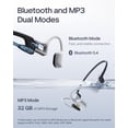 thumbnail image 4 of Auriculares SHOKZ OpenSwim Pro Bluetooth MP3 resistentes al agua, 4 of 9