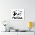thumbnail image 3 of Scripture Walls Sundays Are For Jesus And Football Exodus 20:8 Christian Wall Art Print Ready to Hang Unframed, 3 of 18