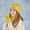Yellow, variant on Eltusu Girls Hats Scarves Gloves Sets, Winter 3 Pieces Stretch Beanies Scarves Mittens Sets 3-8 T Size Acrylic