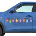 thumbnail image 2 of Calcomanía para coche mano de obra dulce regalo decoraciones para refrigerador decoración automática pegatinas reflectantes Navidad DIY Prop Kits de decoración para fiestas 8 bombillas/3 cables Cateissary HA065572-01, 2 of 6