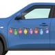 thumbnail image 3 of Calcomanía para coche mano de obra dulce regalo decoraciones para refrigerador decoración automática pegatinas reflectantes Navidad DIY Prop Kits de decoración para fiestas 8 bombillas/3 cables Yuarrent HA065572-01, 3 of 6