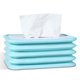 thumbnail image 1 of Caja de papel para pañuelos, servilletero plegable, para el hogar, sobremesa, reposabrazos para coche, estuche para almacenamiento de pañuelos plegable, azul kenally HA008372-02, 1 of 7