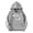 Grey, variant on Toddler Girls Pullover Hoodies Football Print With Pocket Kids Casual Unisex Children's Athletic Y2K Sweatshirts Tops Size 3-4T