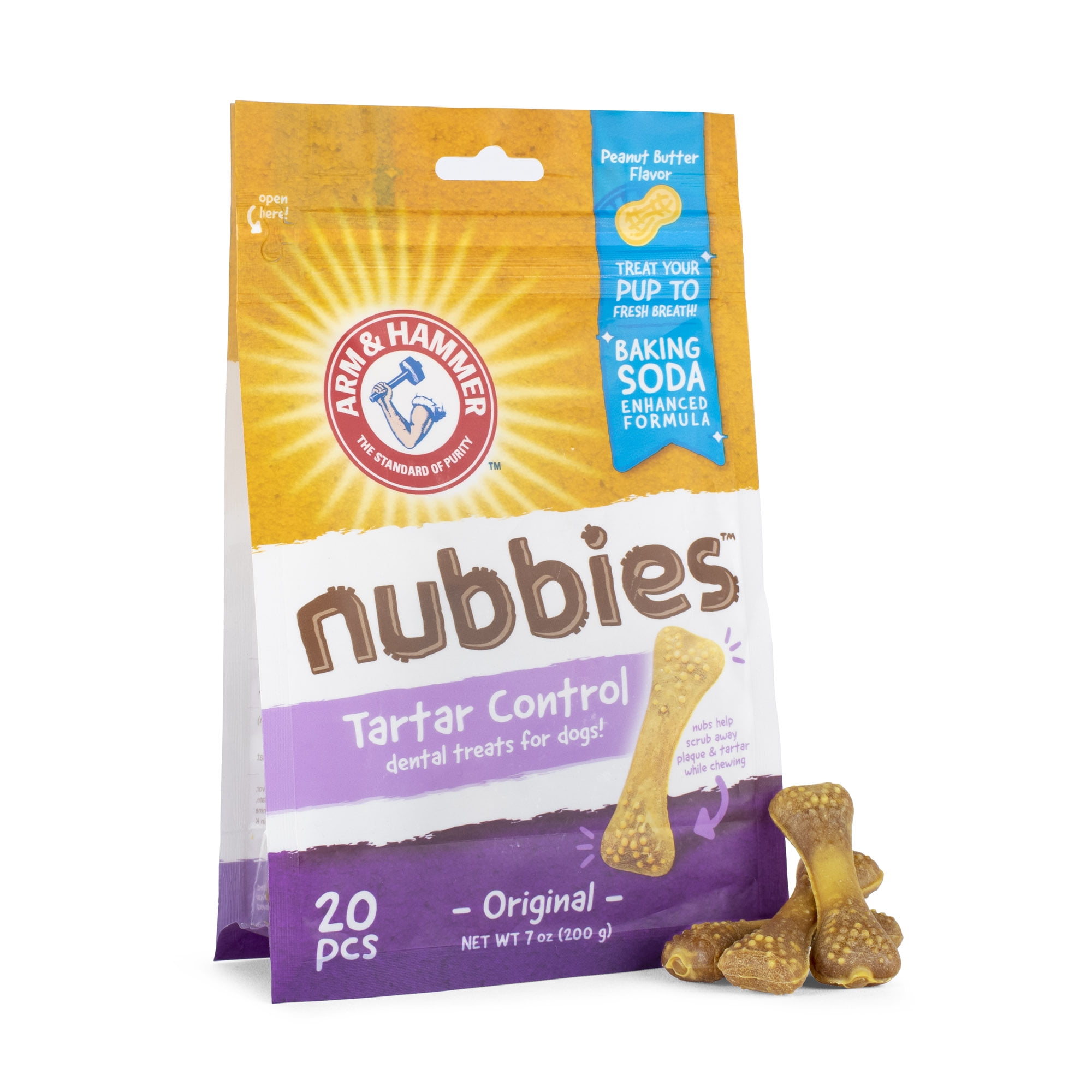 Arm & Hammer Nubbies Duality Bone Dental Dog Toy : Target