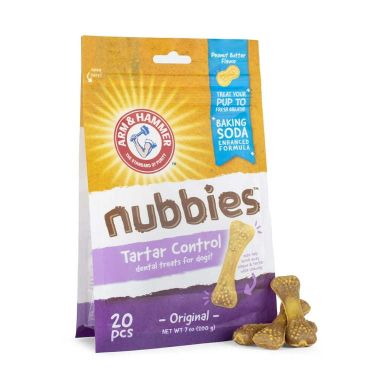 Arm & Hammer for Pets Nubbies Dental Toys - Chew Toy for Dogs, Nubbies Dog  Dental Toys - Best Dog Chew Toy, Dental Dog Toys, Arm and Hammer Nubbies  Toys for Dogs 