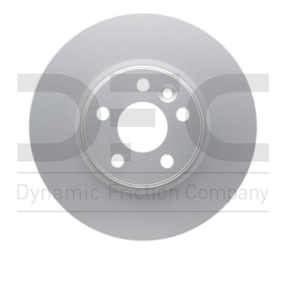 Front Dynamic Friction Company Hi-Carbon Alloy Brake Rotor (1) For 2007-2016 Volvo S80, 2008-2010 Volvo V70, 2012-2015 Land Rover Range Rover Evoque, 2012-2018 Volvo S60, 2015-2018 Volvo V60