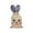Gray, variant on Easter Bunny Burlap Drawstring Bag, Cute Plush Ear Gift Bag for Parties and Egg Hunts, Durable Gunny Sack for Candy and Small Gift Storage, Festive Easter Bag that Adds Rustic Charm, 10*8in, Pink