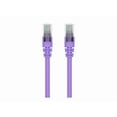 thumbnail image 3 of Belkin - Patch cable - RJ-45 (M) to RJ-45 (M) - 3 m - UTP - CAT 5e - booted, snagless - purple - for Omniview SMB 1x16, SMB 1x8; OmniView IP 5000HQ; OmniView SMB CAT5 KVM Switch, 3 of 6