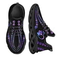 thumbnail image 1 of Zapatillas de deporte para mujer, transpirables, de malla, con diseño de huella de perro, ligeras, deportivas,, 1 of 6
