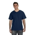 thumbnail image 3 of Mens Heavy Cotton HD V-Neck T-Shirt 39VR (3 PACK), 3 of 4