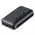 thumbnail image 4 of Transmisor y Receptor de Audio BT 5.3 de 3,5 mm con Entrada AUX y Compatible con Tarjeta TF. Adaptador Inalámbrico para Altavoces y Auriculares., 4 of 5