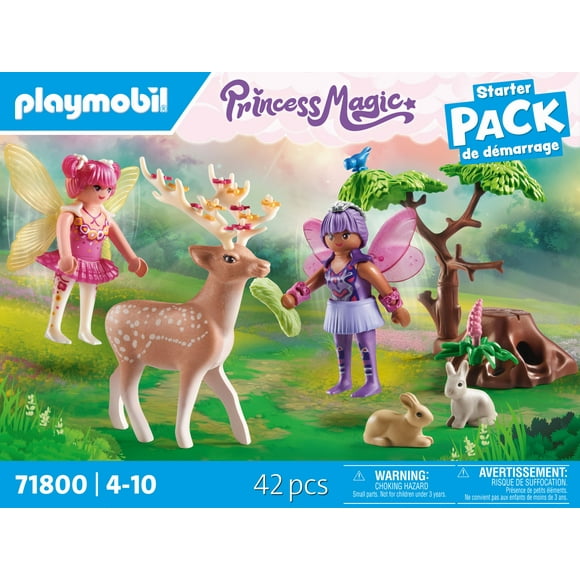 Playmobil Starter Pack Fairies with Animals Play Set