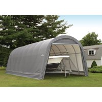 15' x 24' x 12' Round Style Shelter, Green