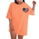 thumbnail image 4 of Camiseta de Cuello Redondo Impresa Delantera Y Trasera Del Día de la Independencia de las Mujeres, Tops Cortos Casuales para las Mujeres, 4 of 5