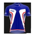 thumbnail image 3 of France Full Zipper Bike Short Sleeve Cycling Jersey  for Women - Size S, 3 of 4