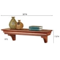 thumbnail image 3 of Easton Wooden Wall Display Shelf 30 Inches, 3 of 4