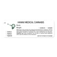 thumbnail image 2 of Hawaii Medical Cannabis Rx Direct Thermal Compatible Labels, 2 of 4