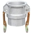 thumbnail image 1 of IrrigationKing RKD-150 CAMLOCK en Aluminium Type D 1-1/2 Pouces, Métal, 1.5 Pouces, 1 of 3