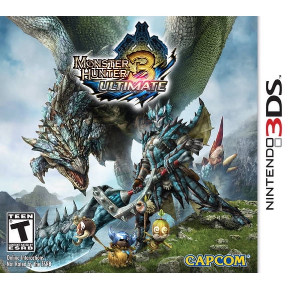 Restored Monster Hunter 3 Ultimate | Nintendo 3DS (Refurbished)