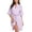 Light Purple, variant on Womens Bamboo Rayon Short Robes Lightweight Kimono Cotton Robe Soft Knit Bathrobe Ladies Loungewear with Pockets(Black,M)