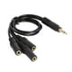thumbnail image 3 of Cable divisor 3xAUX de 3,5 mm macho a 3,5 mm hembra de PVC Negro Strade Fareast Limited, 3 of 8