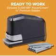 thumbnail image 6 of Bostitch Office Impulse heavy duty electric stapler, 45-sheet capacity, includes 5,000 staples & staple remover, no-jam, faster stapling, black, 6 of 9