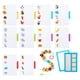 thumbnail image 1 of de madera, juego de juguetes de encaje de tarjetas de papel de doble cara, juego de combinación de tablero de Animal Macarena rompecabezas a juego, 1 of 8