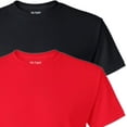 thumbnail image 6 of Gildan GildanMen'sDryBlendAdultT-Shirt,2-Pack,-Black/RED,L, 6 of 8