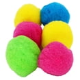 thumbnail image 1 of Bonka Bird Toys 2025 6pk Colored Fuzzy Balls, 1 of 1