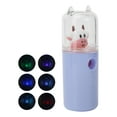 thumbnail image 2 of Nano Facial , Mist Sprayer Moisturizing Face  Moisturizing With Color Light Function For Girl For Travel Use For Face For Women Purple,Yellow, 2 of 8