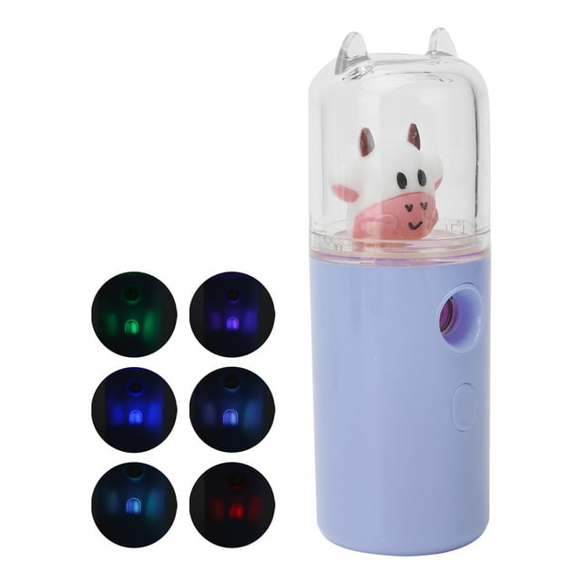 Nano Facial , Moisturizing Portable Mist Sprayer Face Mist Steamer For Travel Use For Girl For Face For Women Purple