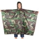 thumbnail image 2 of Poncho de lluvia 3 en 1, impermeable, de camuflaje, antidesgarro, chaqueta de lluvia con mangas de murciélago y capuchas, 2 of 8