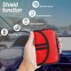 thumbnail image 4 of Funda de cuero para llave de coche de 2 piezas, bolsa universal de protección de señal para llave de coche ER, 4 of 5