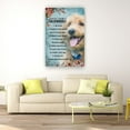thumbnail image 3 of Goldendoodle Dog Canvas Wall Art For Bedroom Modern Farmhouse Wall Decor Framed 12×18 in, 3 of 5