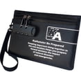 thumbnail image 1 of Bolsa ignífuga KaAutoLer pequeña con cierre, bolsa de dinero impermeable, 1 of 6