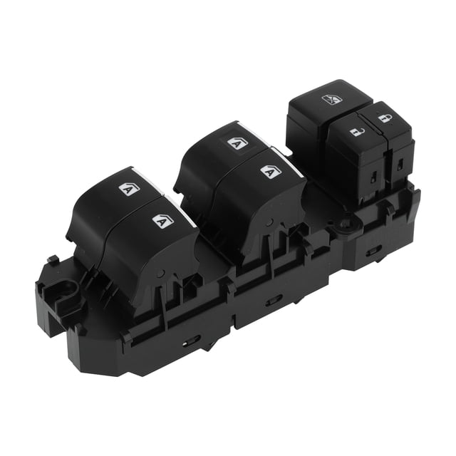 Interruptor de ventana eléctrica Unique Bargains No.840400E040 para el lado del conductor delantero izquierdo para Toyota Highlander 2014-2019 Negro
