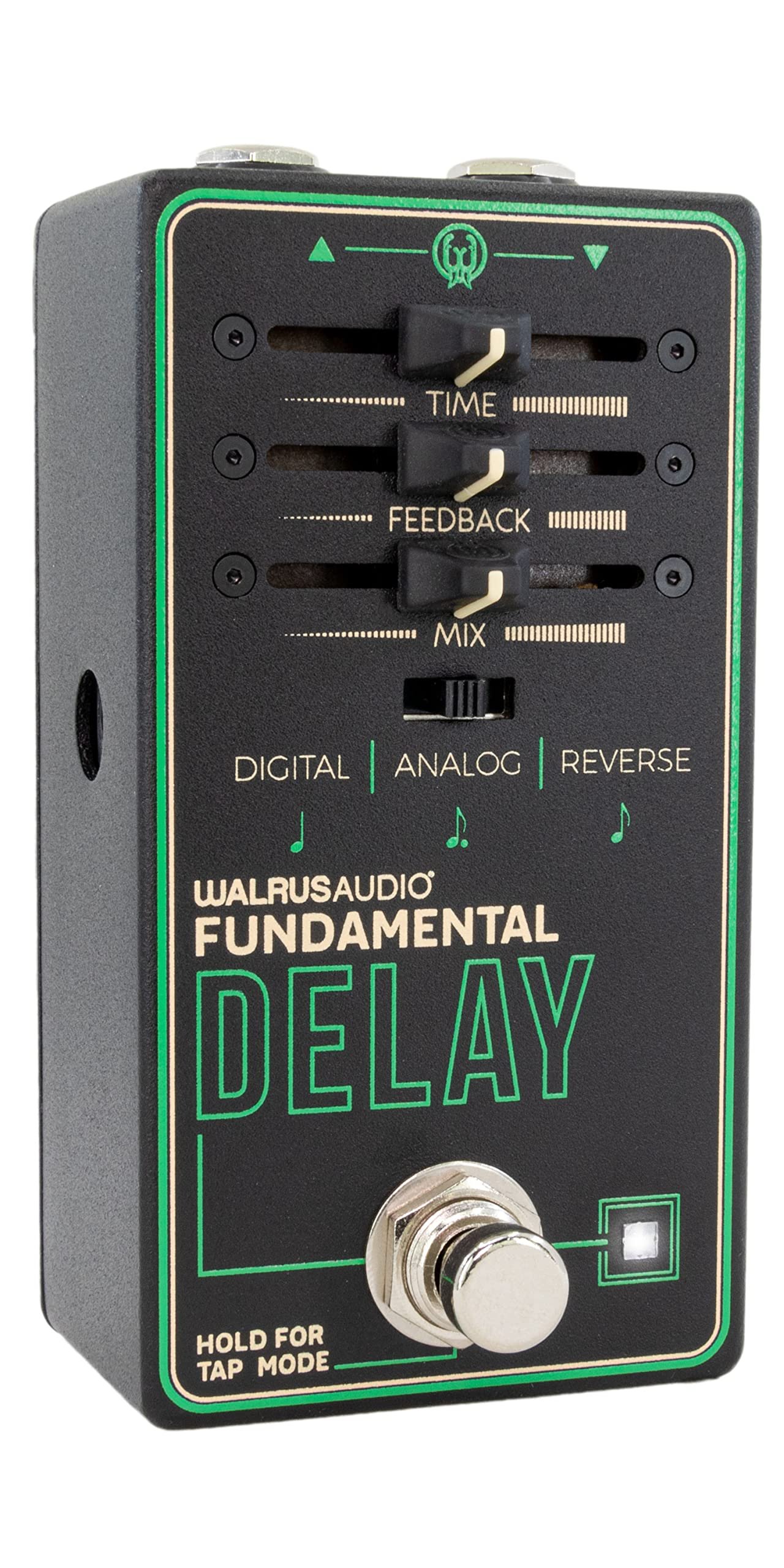 Walrus Audio Fundamental Series Delay Effects Pedal Black