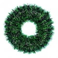 thumbnail image 3 of Couronne de Noël Décorative pour Porte d'Entrée Intérieur Extérieur Maison Ferme Verte, 3 of 8