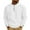 White, variant on Hxshgdsn Mens Trendy Waffle Henley Shirt Long Sleeve Knit Pullover Sweater Crewneck Textured Loose Casual 1/4 Button Blouse Red S