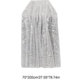 thumbnail image 3 of 70x200cm Sheer Mesh Table Runner with Gold Foil - European-Style Dining Table Decor for Weddings, Birthday Parties, Gatherings, Events - Polyester Decorative Tablecloth, 3 of 5