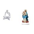 thumbnail image 1 of Estatua Abstracta De Pensador Acrílico, Adorno De Mesa único Para Sala De Estar, Oficina, Estantería, Decoración Del Hogar, Regalo DIY, 1 of 8