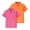 #A12-Orange, variant on Abcomgle 2 Pcs Boys Polo Shirt Size 7 Short Sleeve Pique Polo Shirts Button Closure Solid Color School Uniform Basic Collared Tshirts for Kids Boys