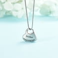thumbnail image 3 of Heart Cremation Jewelry for Ashes Urn Necklace Lockets for Brother Ashes Holder Urn Pendants with Chain, 3 of 5