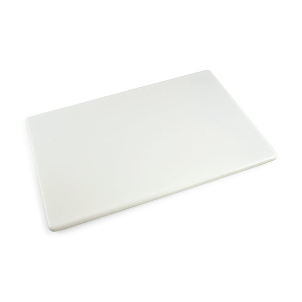 Commercial White Plastic Cutting Board 20 x 15 x 1/2