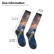 thumbnail image 2 of Balery Night Sky Turtle Calcetines novedosos Calcetines deportivos Calcetines hasta la rodilla Calcetines de algodón Calcetines originales y geniales, 2 of 6
