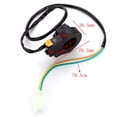 thumbnail image 5 of 49cc-80cc Motorcycle Motorized Bicycle 7/8'' Throttle Grips Cable Kill Switch, 5 of 9