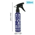 thumbnail image 4 of Unique Bargains 1 Pc Refillable Spray Bottles Tools Pattern Hair Spray Bottles for Hair 300ml Blue, 4 of 6